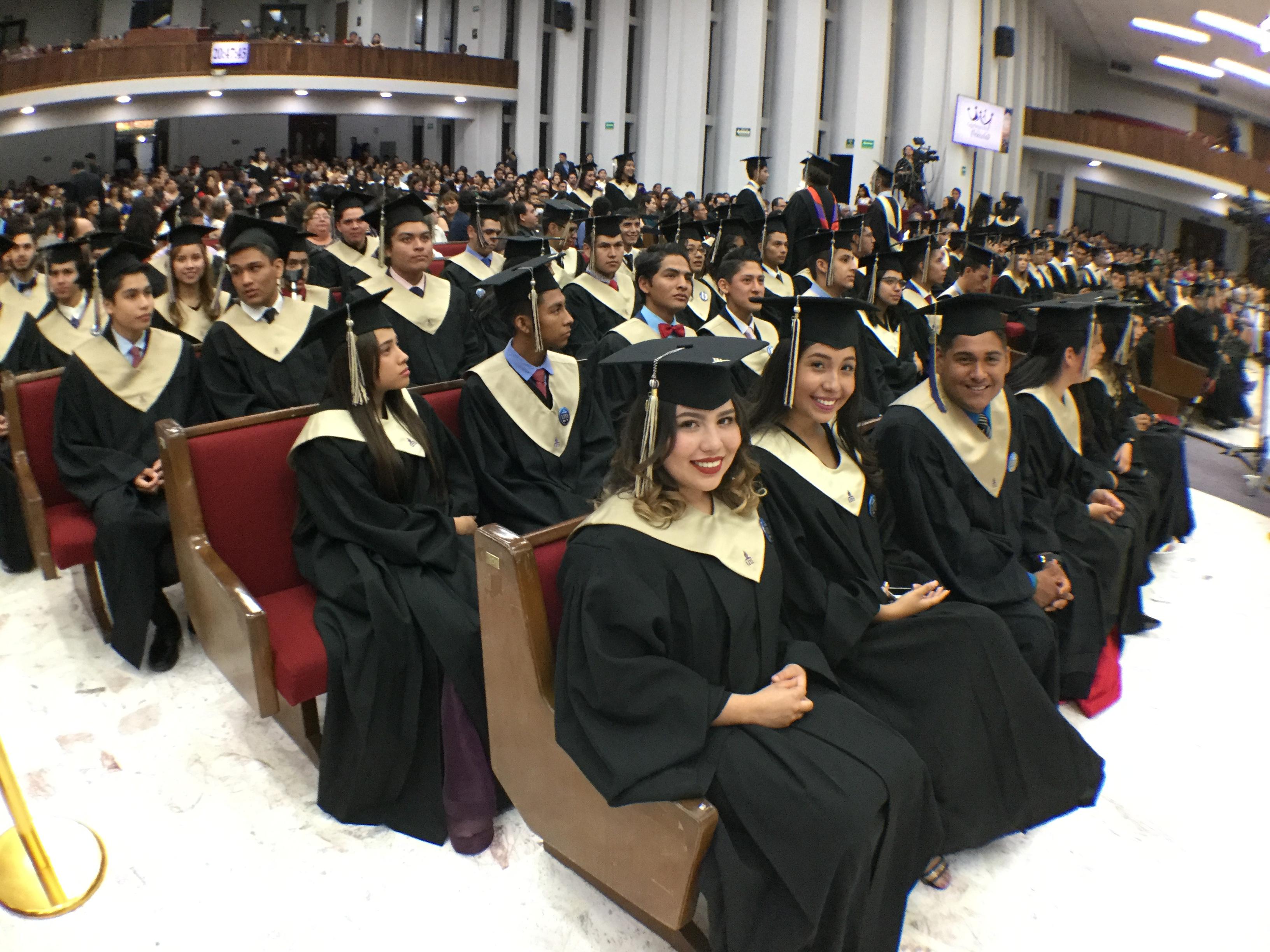 El lema que escogieron como clase de graduandos “Sin límites en el servicio”.&nbsp; Fotografía por: Comunicación Institucional.