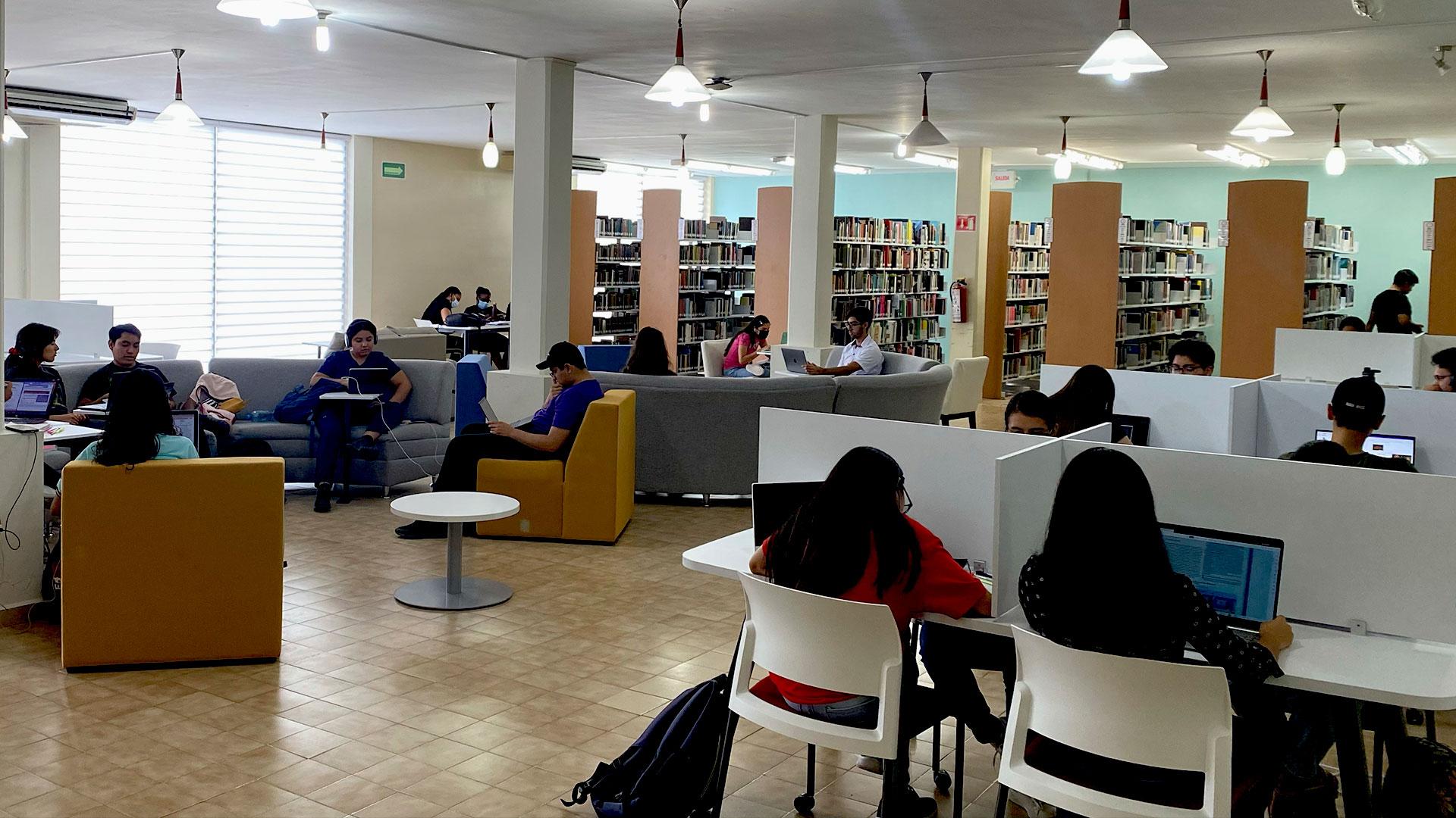 Las instalaciones ayudan a los estudiantes a poder trabajar mejor en sus tareas.