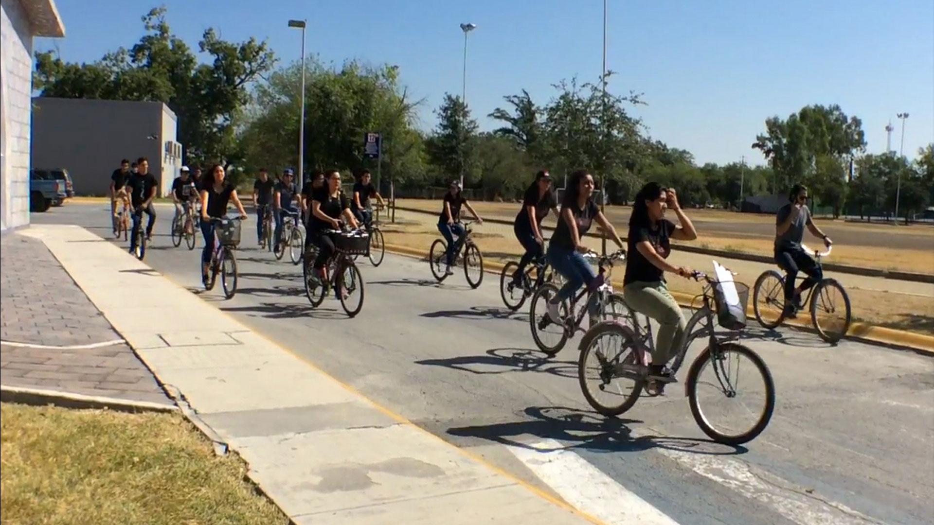 Promueven solución de movilidad sustentable en el campus