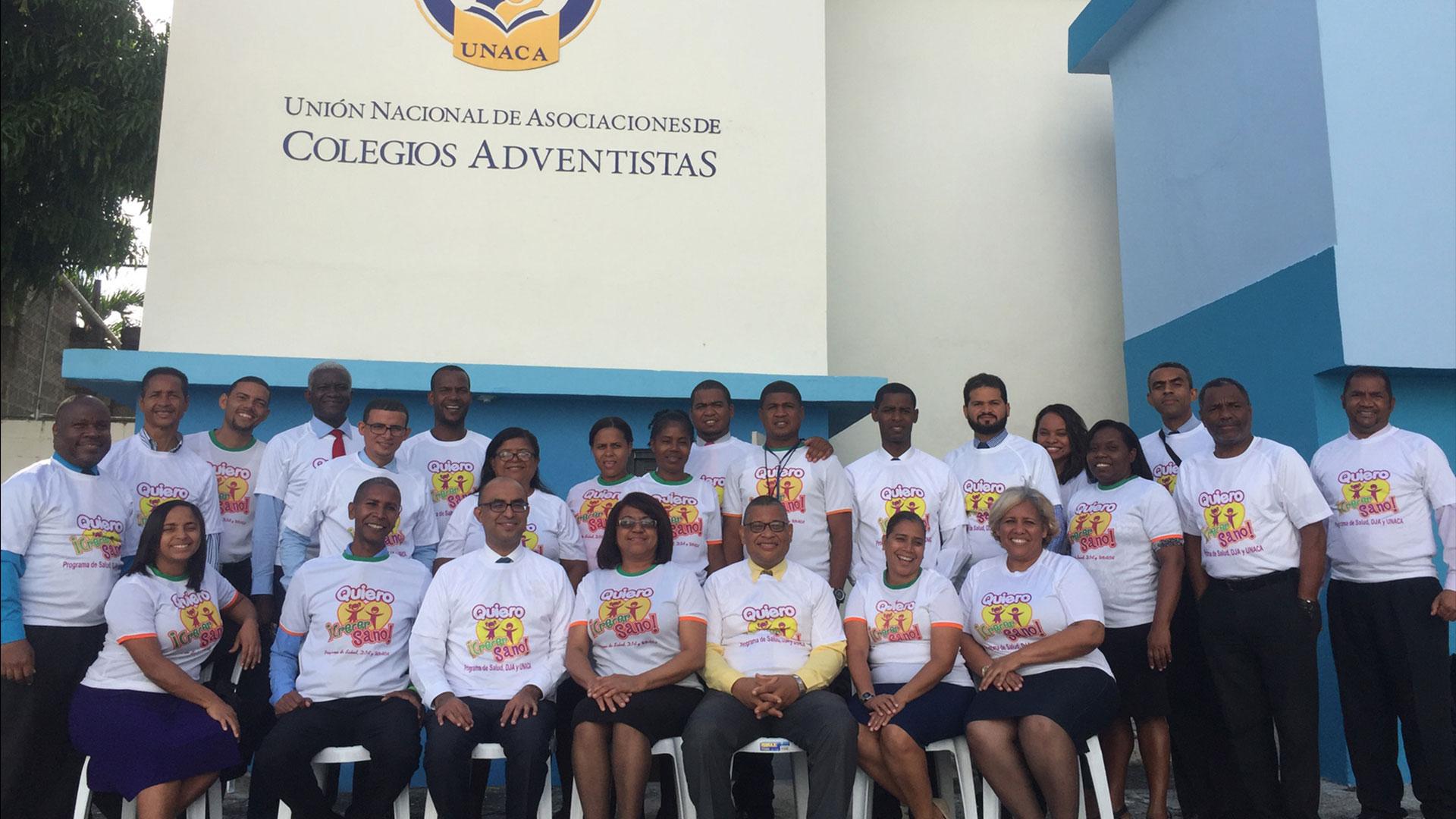 La institución capacita a Promotores de Salud y directores de los colegios de la Unión Dominicana