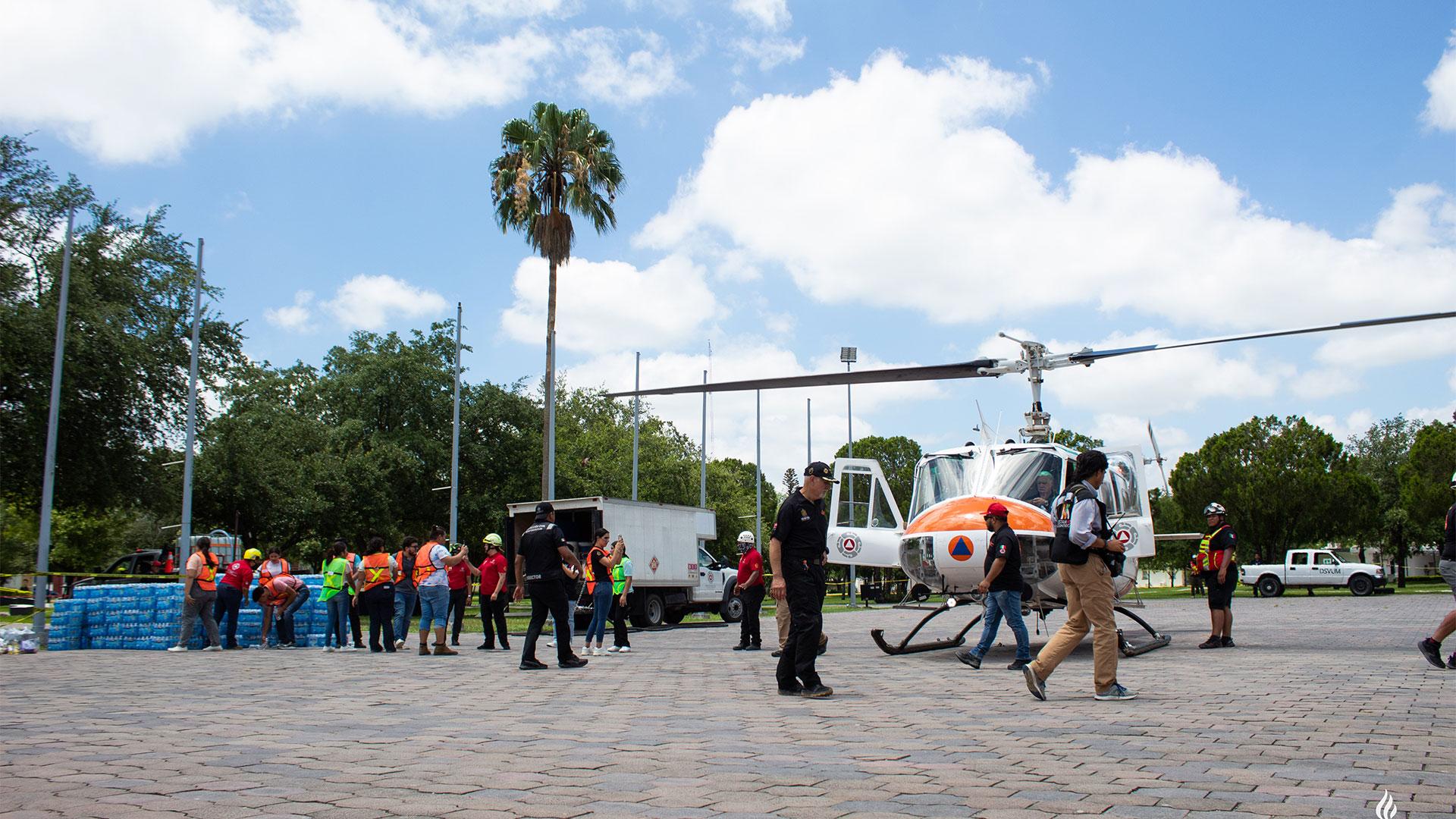 Colaboración entre la UM y Protección Civil facilita evacuaciones por la tormenta Alberto