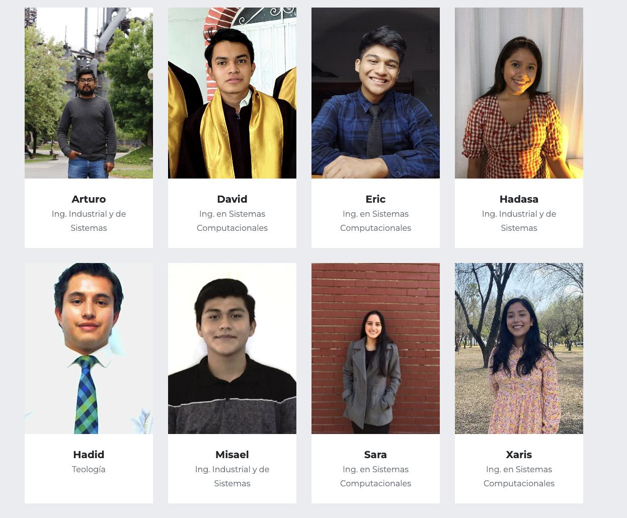 Algunos de los estudiantes del proyecto FIT Meals 2024. Fotografía por: FIT Meals.