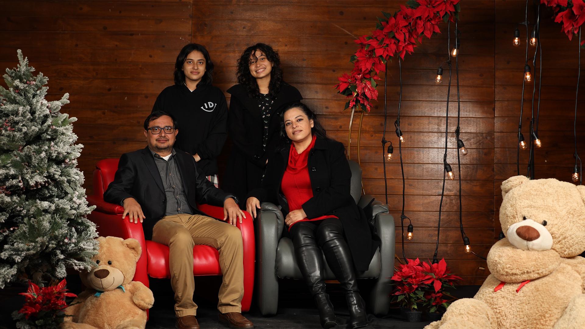 Familia Gutiérrez Ricárdez. Fotografía por: Daniel Gutiérrez.