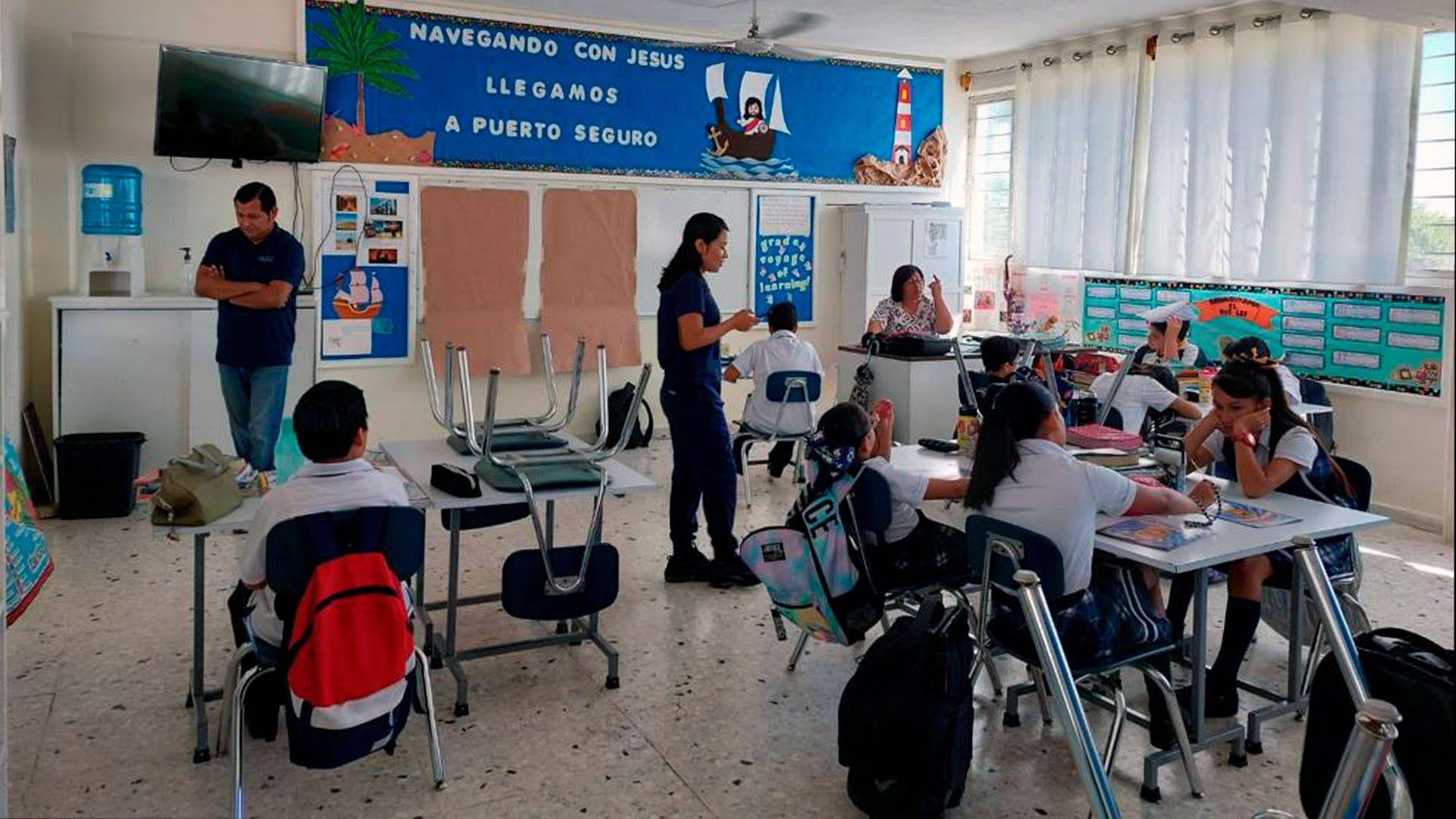 Fueron poco más de 250 jóvenes de tercero de primaria hasta tercero de secundaria los que participaron. Fotografia por: UPS.