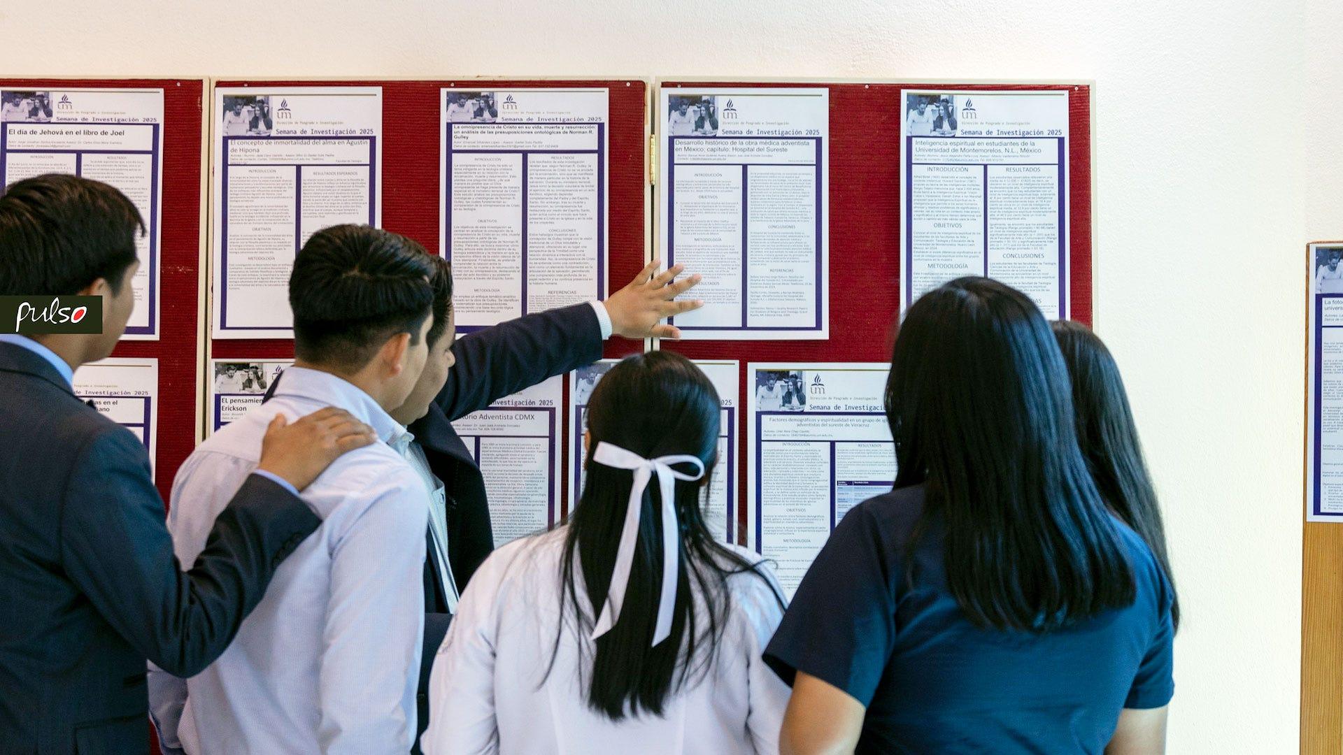 La Semana de Investigación e Innovación de la UM, es una iniciativa que promueve el pensamiento crítico, la creatividad metodológica y la aplicación práctica del conocimiento.. Fotografía por: Universidad de Montemorelos / Sebastián Alphand.