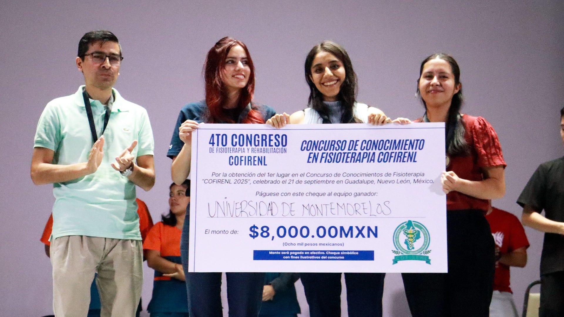 Estudiantes de la Universidad de Montemorelos triunfan por segundo año en Concurso Estatal de Fisioterapia