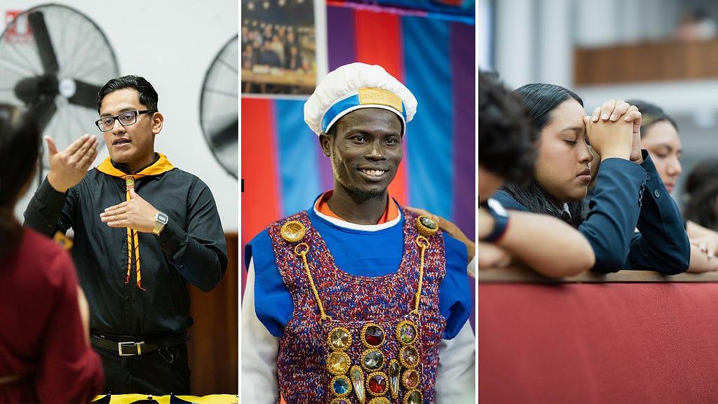Cientos de estudiantes de la institución se suman a los clubes y ministerios juveniles. Fotografía por: Israel García.