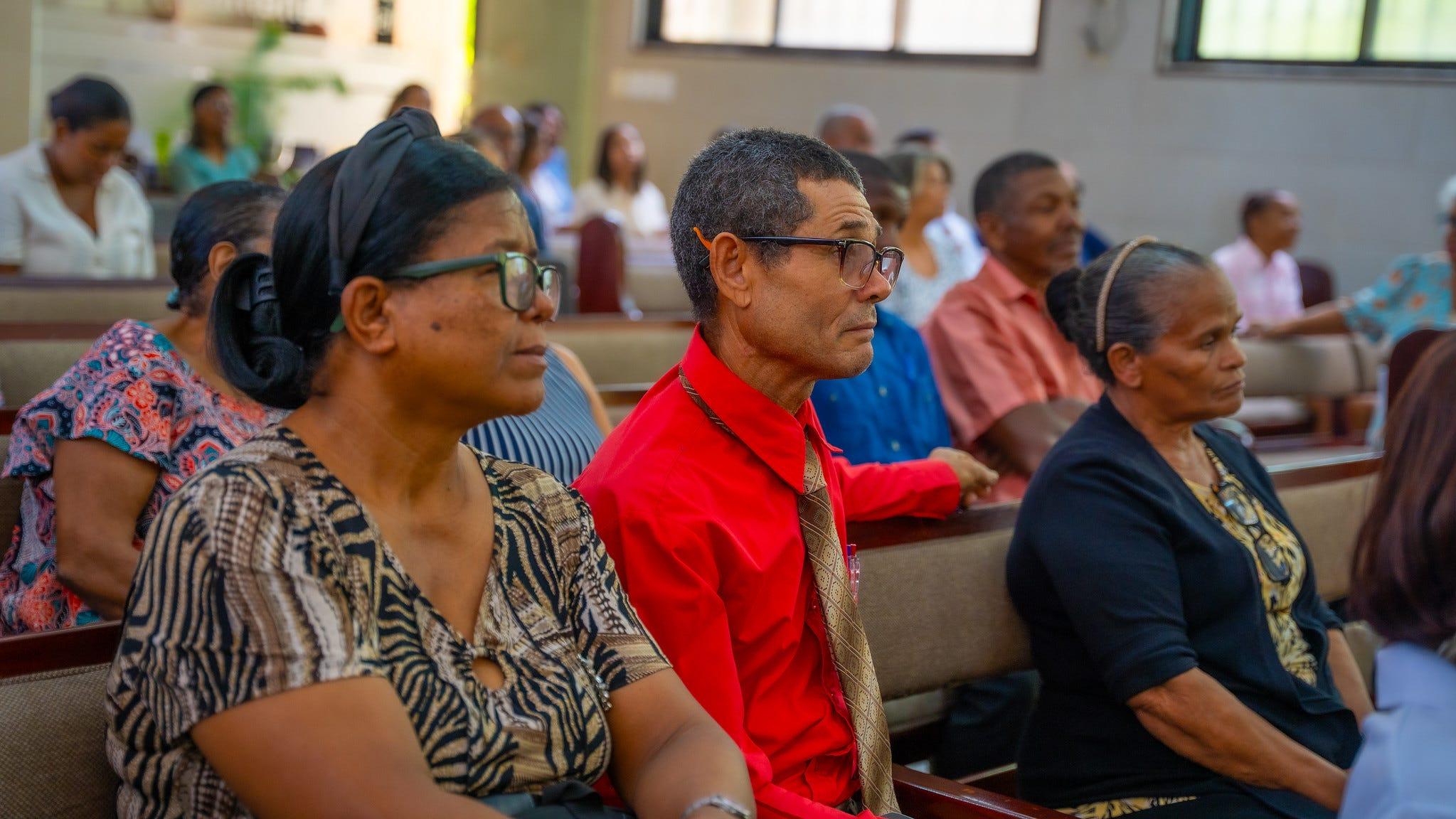 Miembros de iglesia participando del impacto Salud Total 22025. Fotografía cortesía de la Asociación Dominicana del Sureste.
