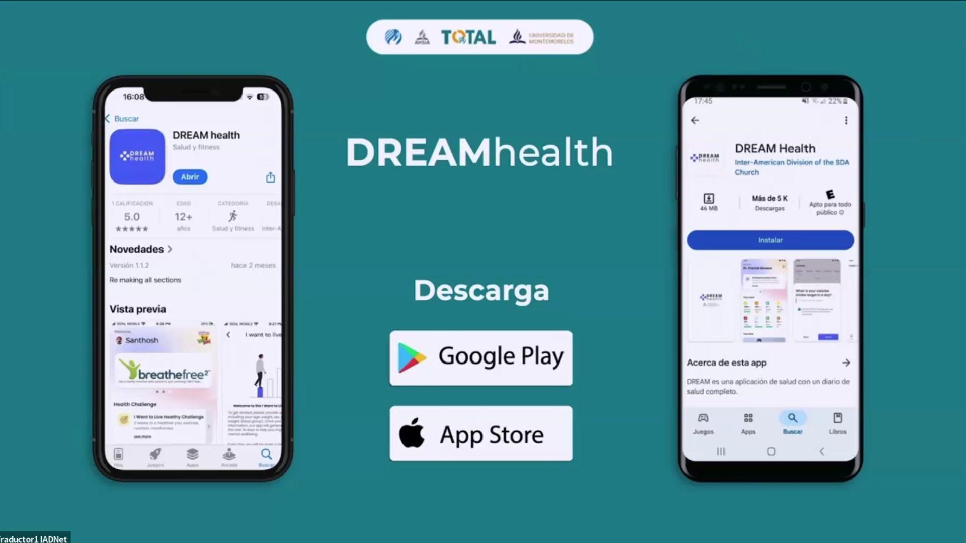 Puedes descargar la App.