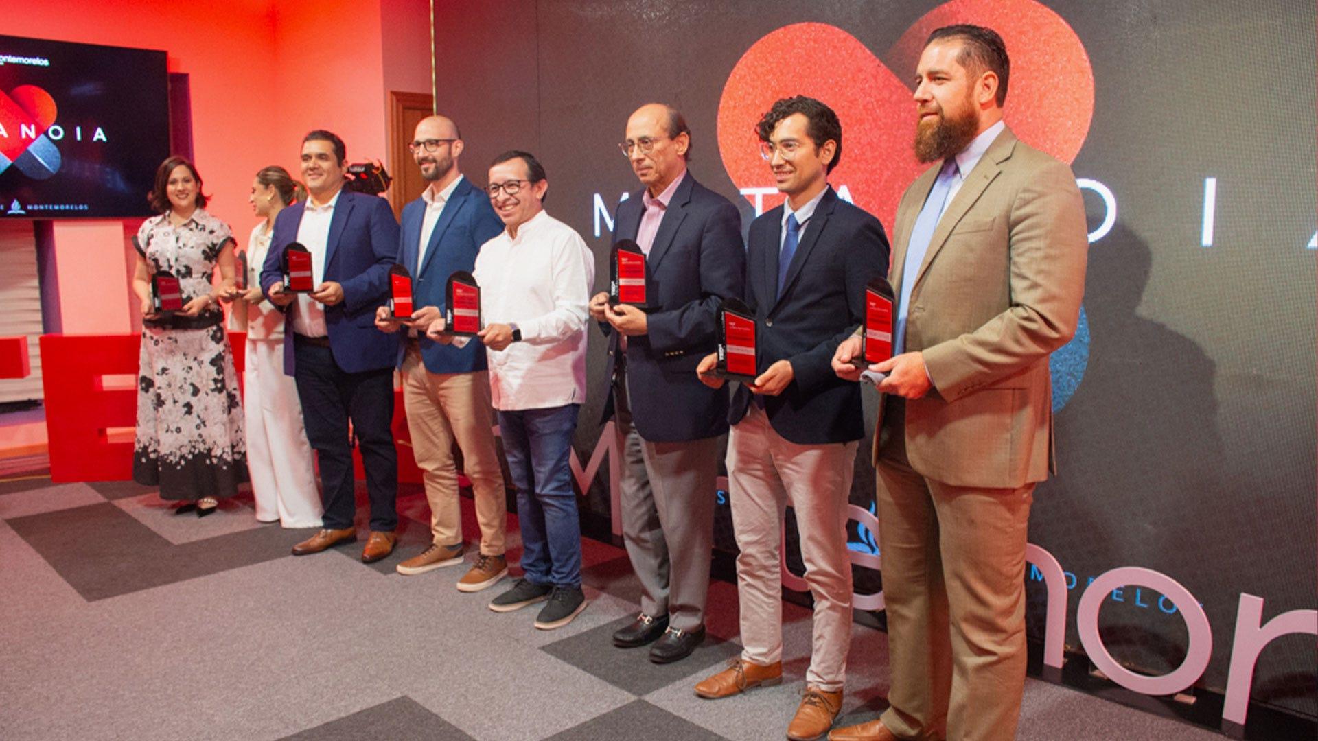 Ocho de los ponentes de la segunda edición de TEDxUniMontemorelos. Fotografía por: Universidad de Montemorelos / Antonio Lerma.