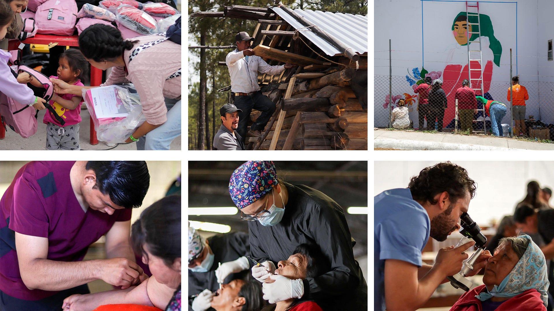 Son diversos servicios que lleva el proyecto “misión Extrema”, a comunidades de Chihuahua, México. Fotografía por: Misión Extrema.&nbsp;