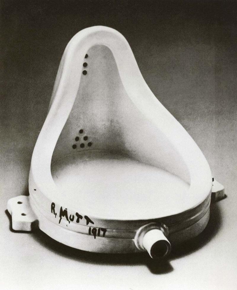 “La fuente” de Marcel Duchamp.&nbsp;