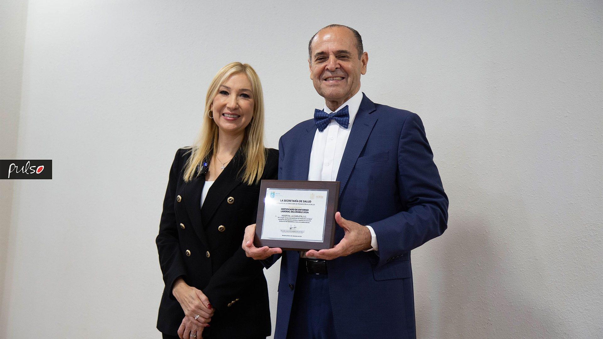 Universidad de Montemorelos y Hospital La Carlota reciben certificación como entornos laborales saludables