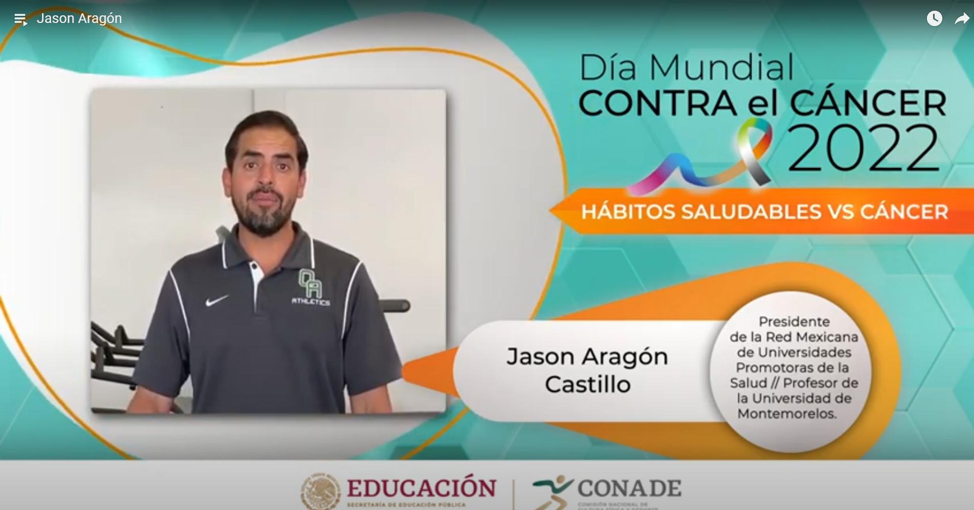 Captura de pantalla del canal de CONADEMX.