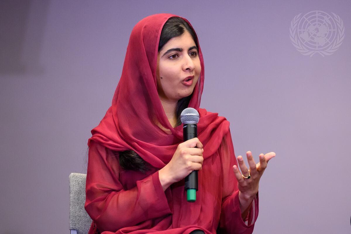 Malala Yousafzai, una mensajera de paz