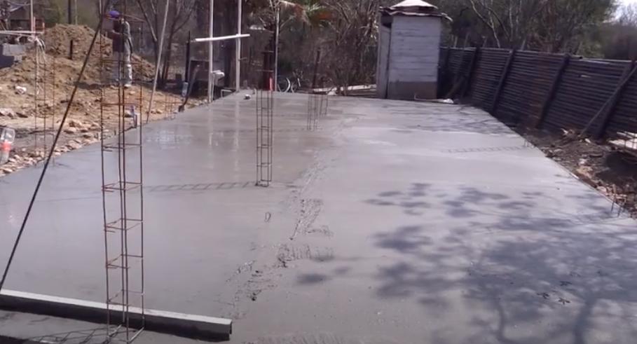 Avances del proyecto de construcción.