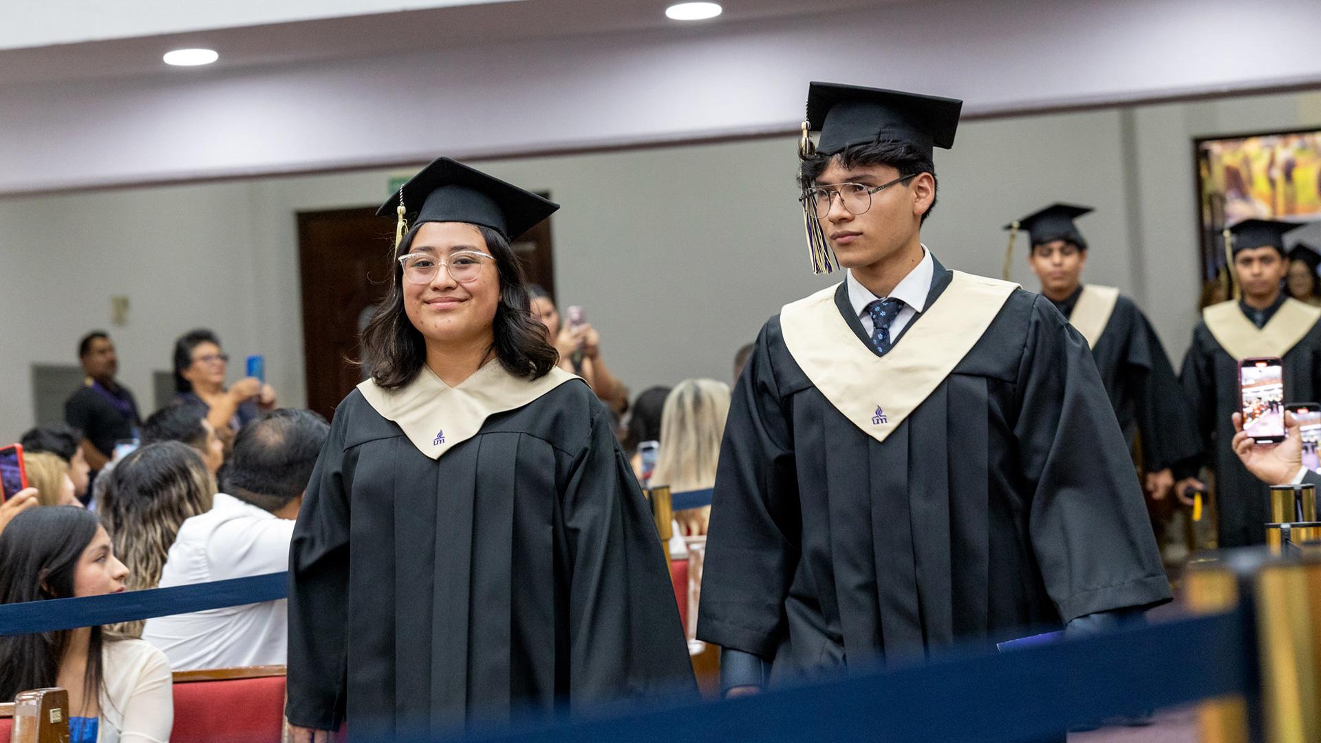 Graduación de preparatoria de la generación 2025. Fotografía por: Universidad de Montemorelos.
