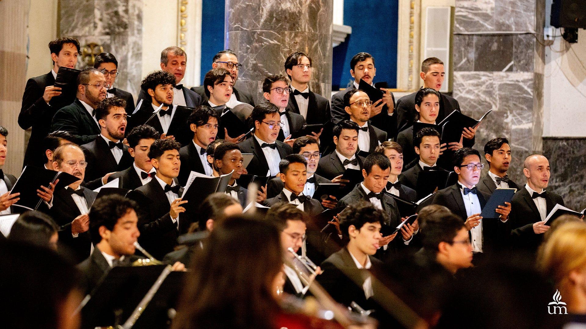 “La misa en Do Mayor”, conocida como “La misa de coronación”, obra maestra del genio musical Wolfgang Amadeus Mozart. Fotografía por: Ingrid Gallardo.