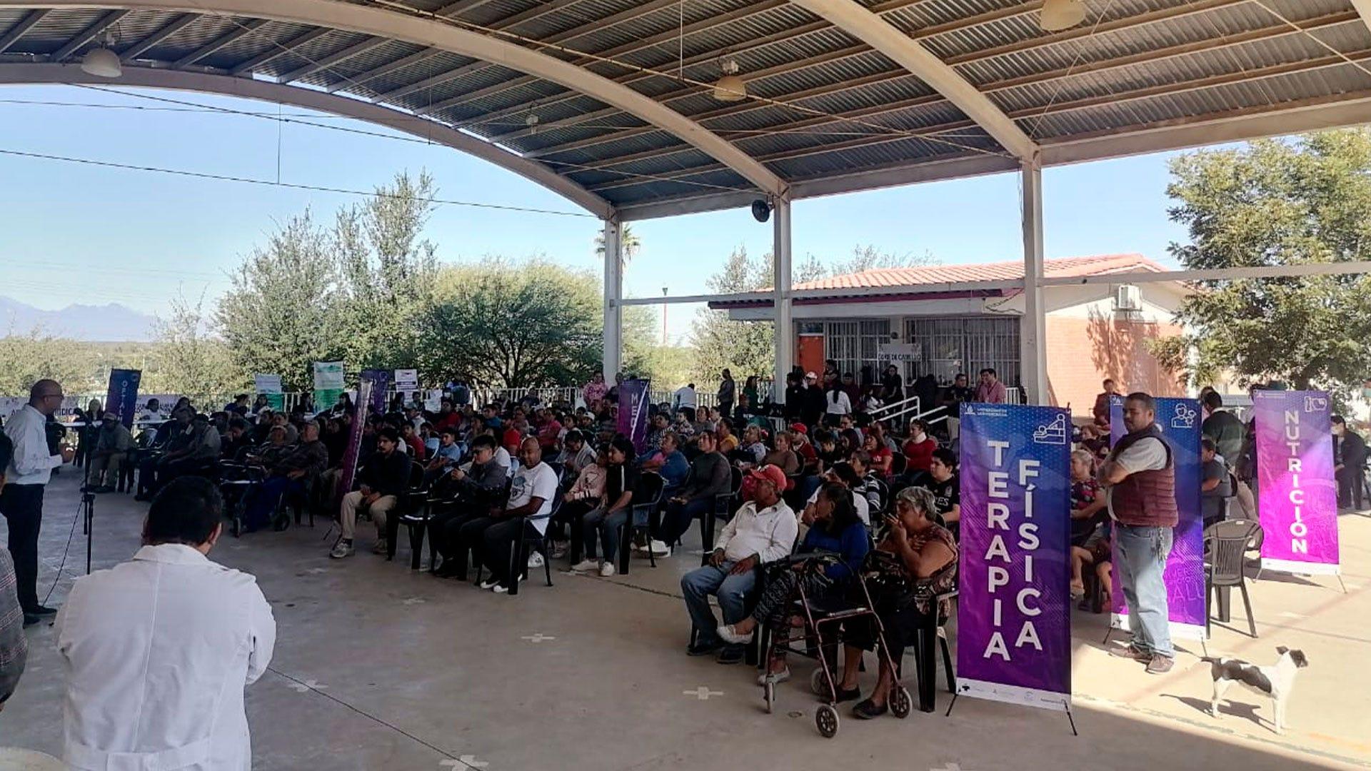 Fueron beneficiadas 249 personas en la brigada de Salud Integral. Fotografía por: Universidad Promotora de Salud.