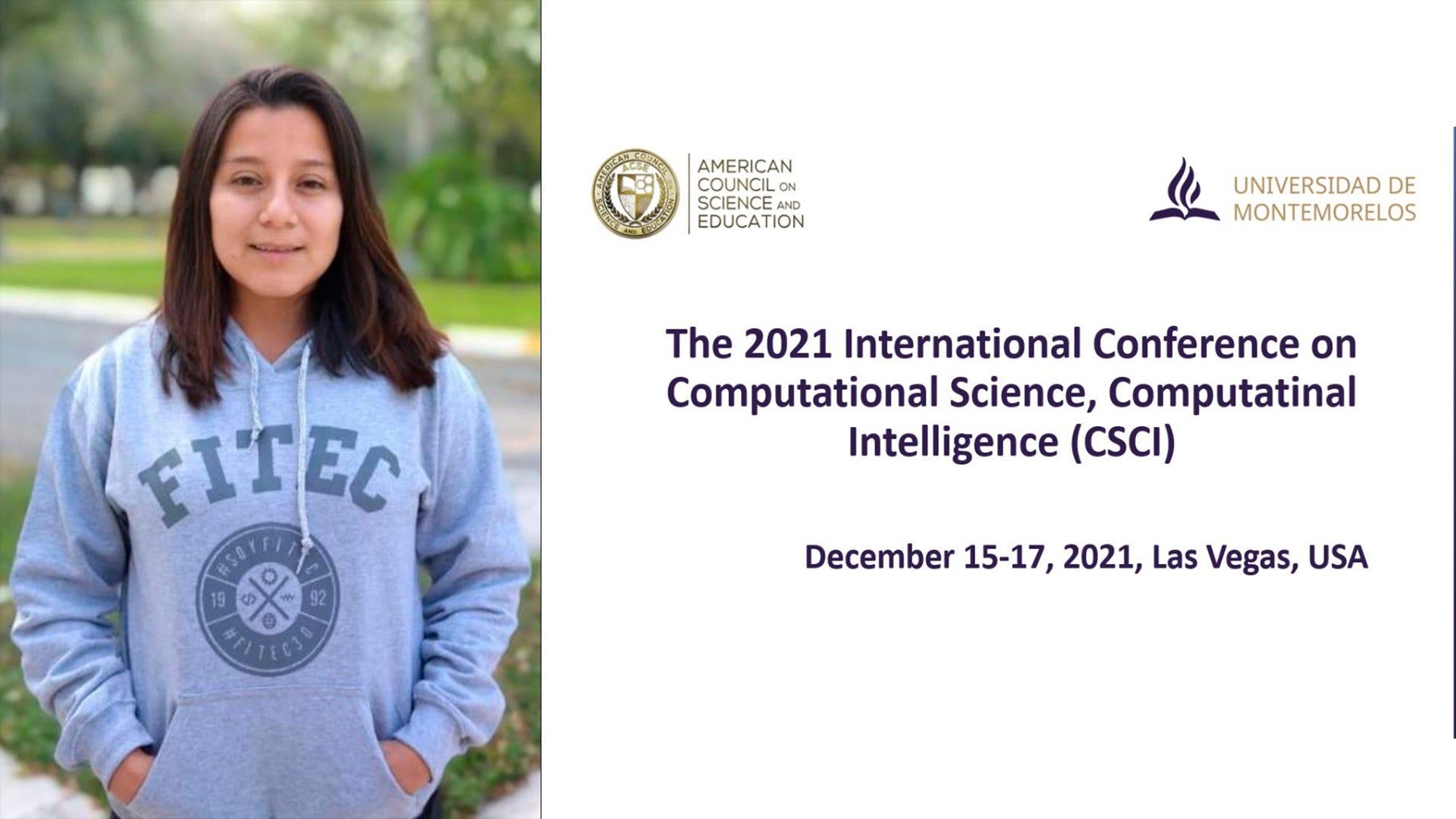 Presentan investigación en conferencia internacional de ciencia e inteligencia computacional
