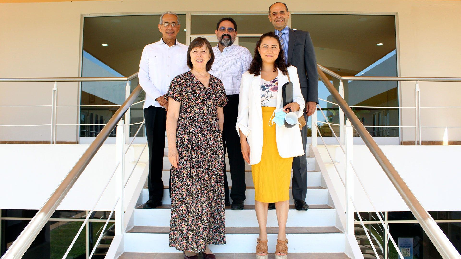 Visita delegada de Canadá campus UM