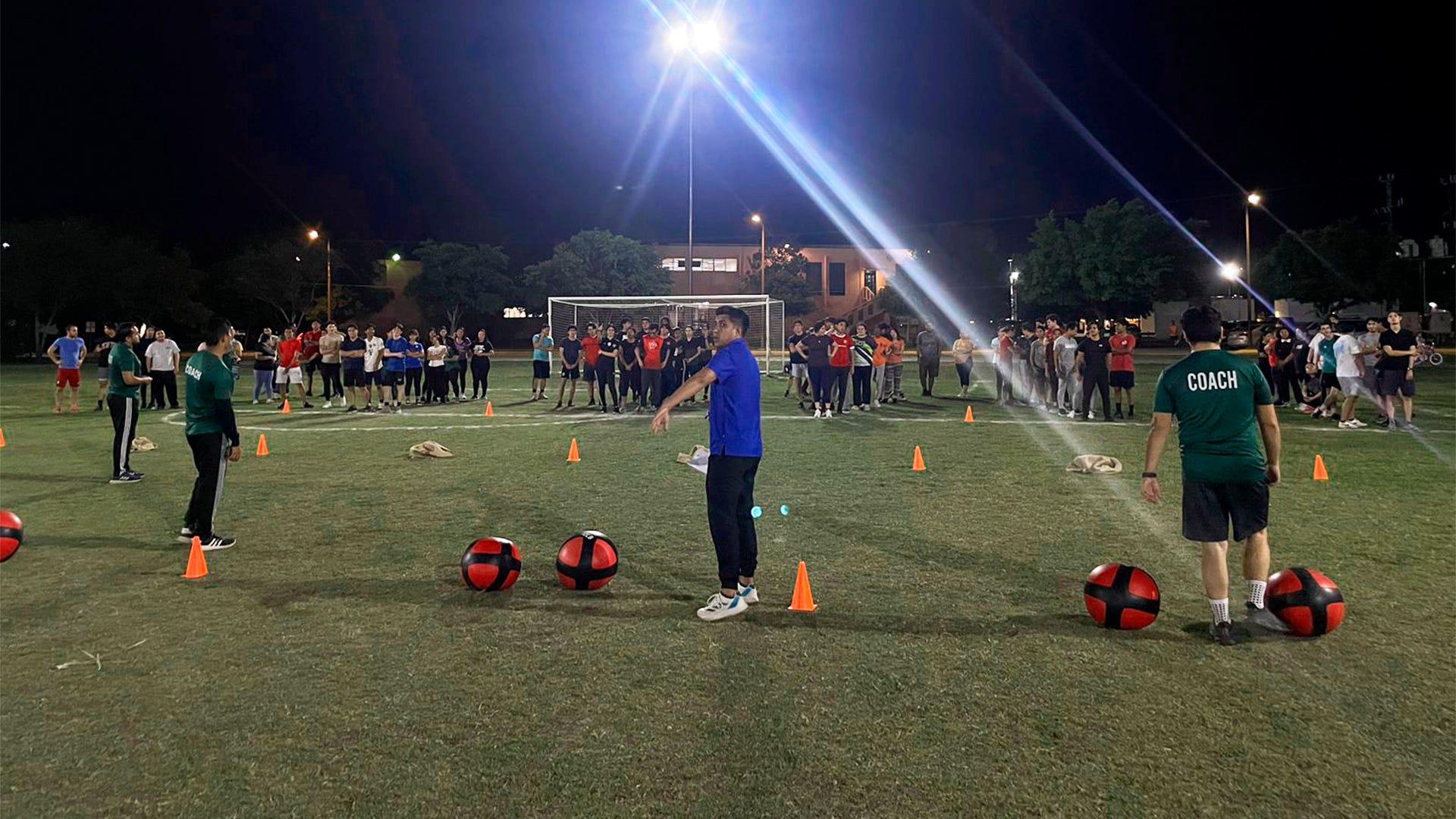 1,200 alumnos participan de las actividades realizada por el departamento Universidad Saludable. Fotografía por: UM Saludable.