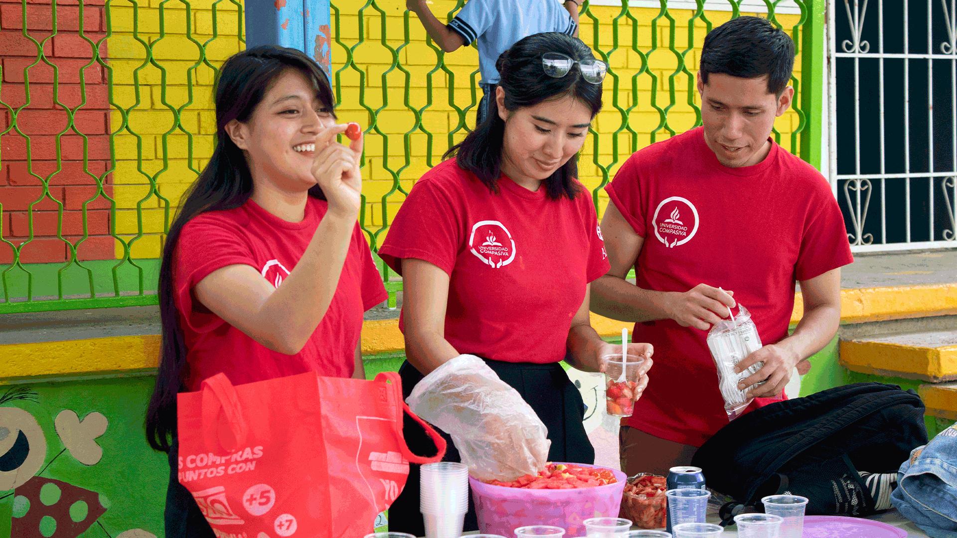 El proyecto “Quiero crecer sano” es dirigido por los estudiantes de la UM para los niños y niñas en el jardín de niños. Fotografía por: Universidad de Montemorelos / Lisandra Vicente.