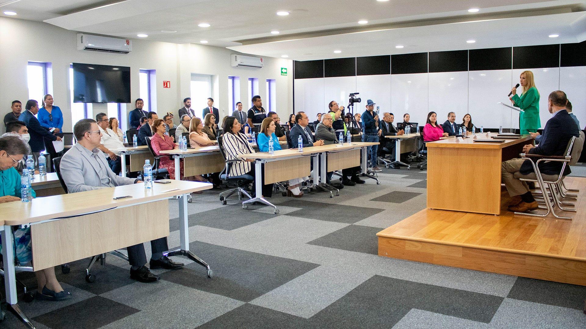 En el evento estuvieron representantes de la UM, Hospital La Carlota, del gobierno de Montemorelos y de la Secretaría de Salud del Estado de Nuevo León.