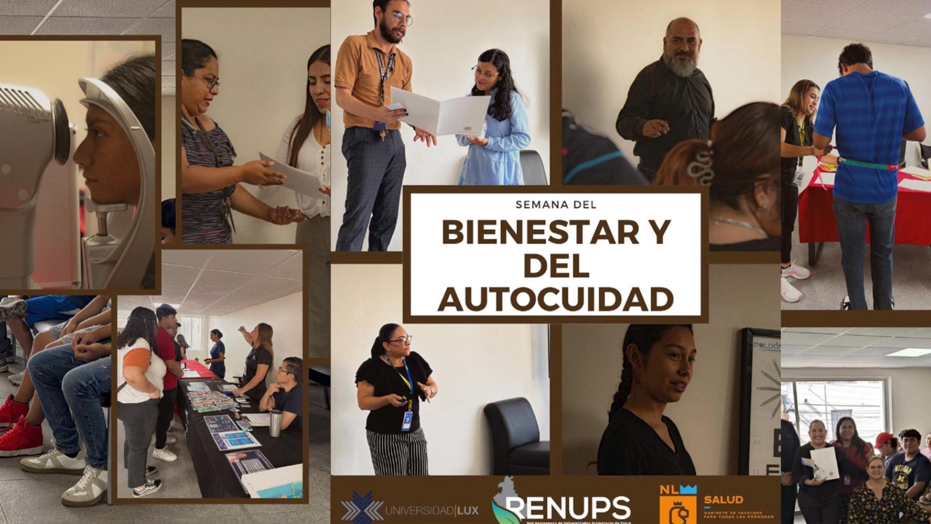 En la imagen (apoyo de una presentación durante la asamblea), evidencia de algunas de las actividades de la Red como parte de su plan estratégico. Fotografía cortesía de Universidad Promotora de la Salud UM.