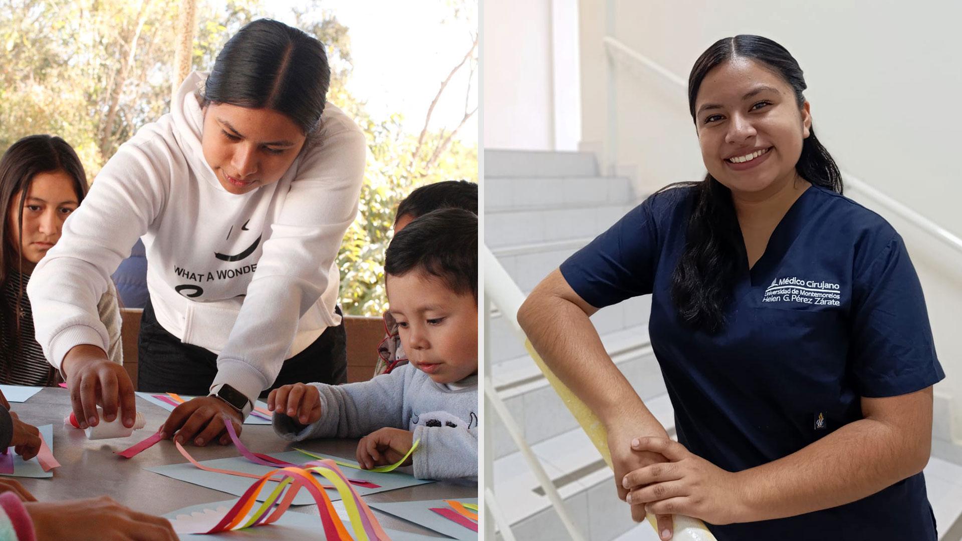 Una estudiante de Medicina que lidera y sirve cada sábado en Montemorelos