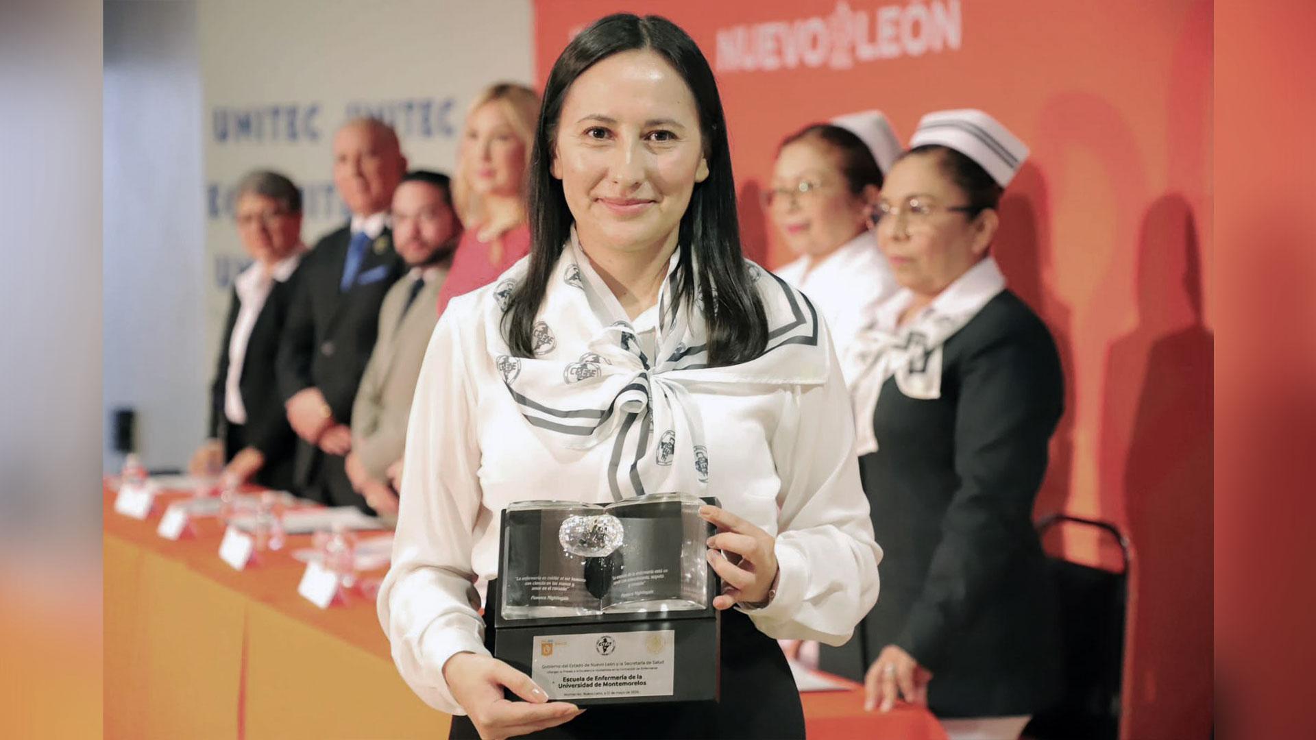 Universidad de Montemorelos recibe presea estatal por excelencia humanista en Enfermería