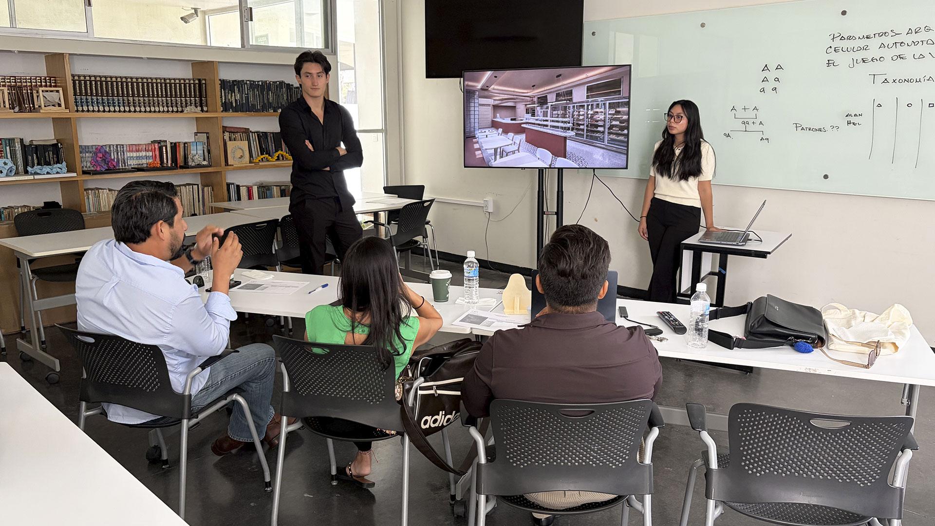 Estudiantes de Arquitectura UM llevan el interiorismo a un escenario profesional